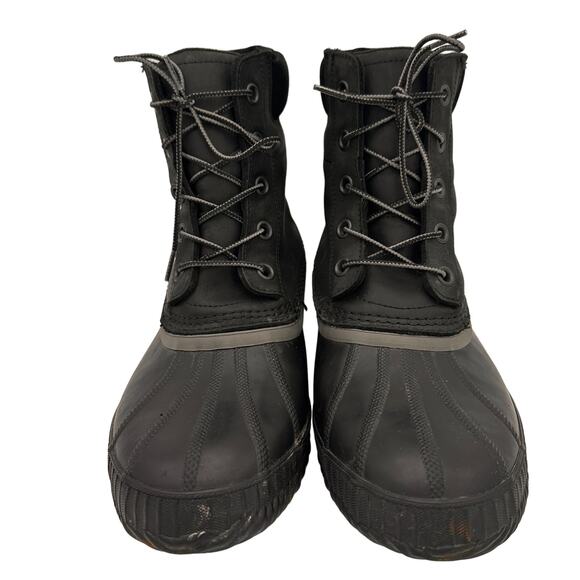 Sorel Men\'s Black Cheyanne II Lace Duck Boots Size 11 main image 6
